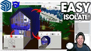 The EASIEST Way to Isolate Objects in SketchUp is Here! (Curic Birdcage)