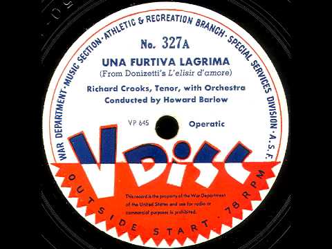 V-Disc 327  Richard Crooks, Ezio Pinza