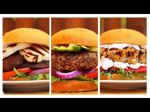 3 Incredible Veggie Burger Recipes!