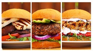 3 Incredible Veggie Burger Recipes!