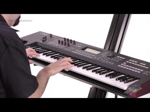 Yamaha MOXF6 Synthesizer Workstation Keyboard - Yamaha MOXF6
