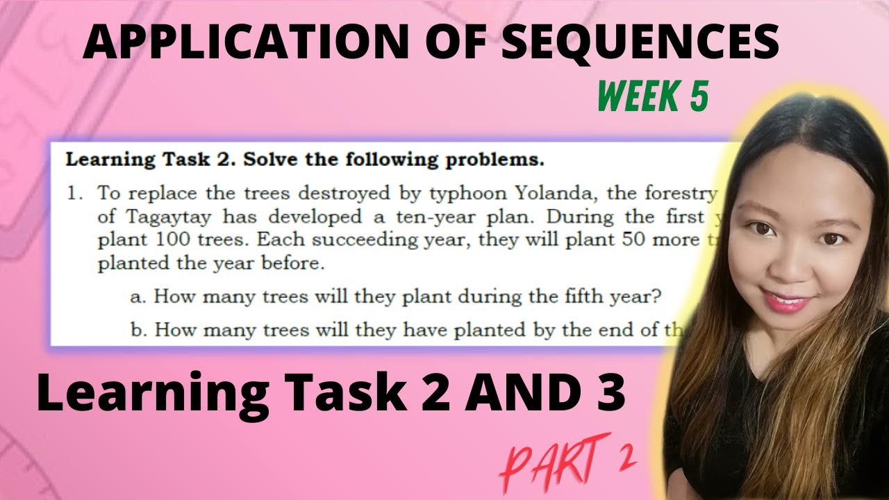 Putar video APPLICATION ON SEQUENCES| WEEK 5 LEARNING TASK 1 AND 2 PART 2| @LoveMATH TV sekarang APPLICATION ON SEQUENCES| WEEK 5 LEARNING TASK 1 AND 2 PART 2| @LoveMATH TV