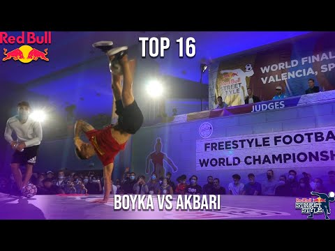 Boyka (Colombia) vs Akbari (Iran) - TOP 16 | RED BULL STREET STYLE | Freestyle Battle RBSS