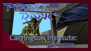 Perfect Dark - Carrington Institute: Defense - Perfect Agent - N64