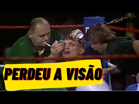 A PIOR TRAPAÇA DO MUNDO DO BOXE ( COLOCOU CIMENTO NAS LUVAS )