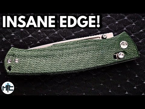 Scandi Grind On A Folding Knife?? - Real Steel Pathfinder - Full Review