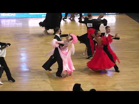 Ilia Rotar - Silvia Susanne Barjabin, EST | WDSF World Open, Adults, ST (#AmberCouple2025)