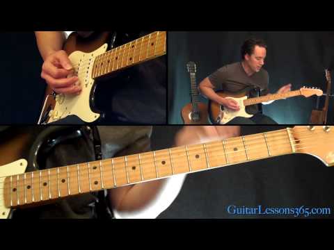 Johnny B. Goode Guitar Lesson - Chuck Berry - Famous Riffs