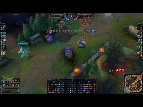 SKT T1 MaRin - Renekton vs Hecarim Top Lane - KR LOL SoloQ p131