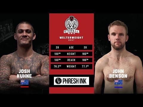 ETERNAL MMA 49 - JOSH KHUNE VS JOHN BENSON - MMA FIGHT VIDEO