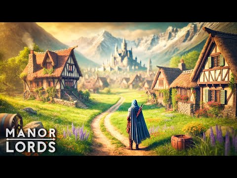 Building an ULTRA REALISTIC Village in 'Manor Lords'... | Stress Relief & Fall Asleep