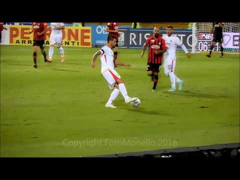 Benevento Foggia 2018  Azione del Gol del Benevento