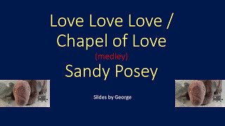 Sandy Posey   Love, Love, Love / Chapel of Love medley  karaoke