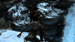 прохождение Skyrim без слов, сюжет :4 ветреный пик