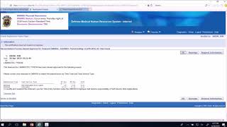 Correct a DMHRSi Civilian Rejected Time card
