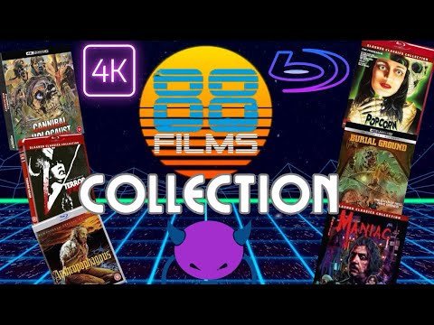 My 88 Films Blu-Ray/4K Collection