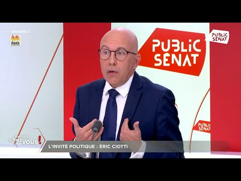Eric Ciotti : Entre Macron et Zemmour, je le dis, je préfère Zemmour