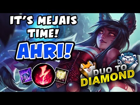 IT'S MEJAI'S TIME ON AHRI! DUO TO DIAMOND - VICKSY | League of Legends