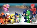 Paw Patrol Mighty Pups VS PJ Masks : Who's Better? || Playtime with Keith's Toy Box
