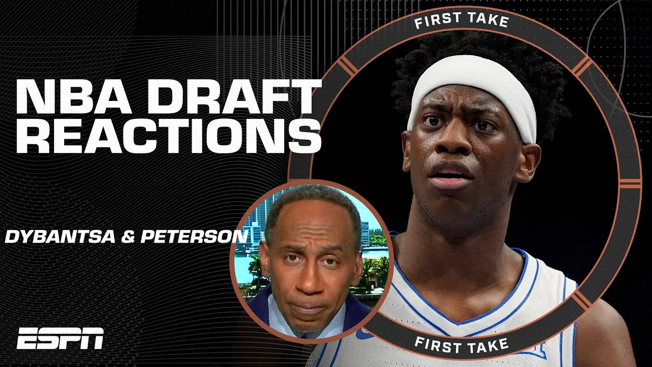 Stephen A. says the Wizards absolutely made the right move with AJ Dybantsa 🔥 | First Take