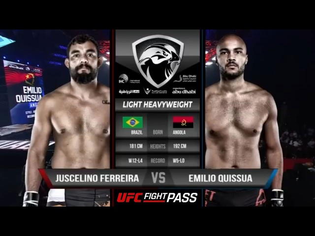 Emilio Quissua vs. Juscelino Ferreira Full Fight | UAE Warriors 57