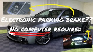 Rear Brake Pad Replacement BMW 5 Series (Electronic Parking Brake)