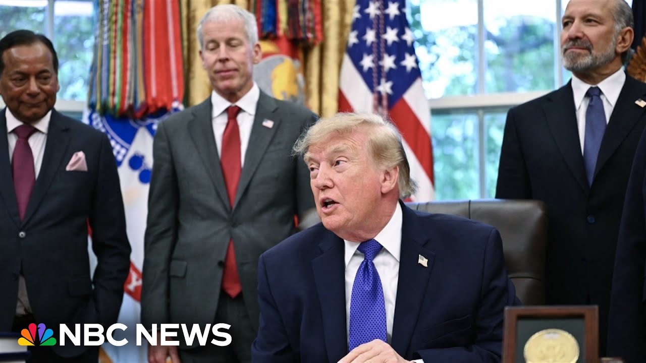 Video: Trump announces $15B Iowa steel plant amid Iran war and tight midterms