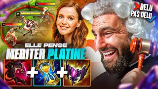 ELLE PENSE MÉRITER LE PLATINE AVEC SON FIDDLESTICK JUNGLE (Elle est trop forte?!)