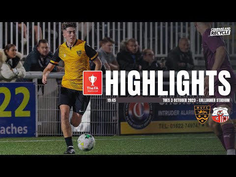 U18: Maidstone United U18 Vs Sheppey United U18 (03/10/23)