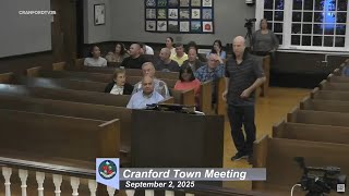 Cranford man talks about why he chose to breakdance at town meeting