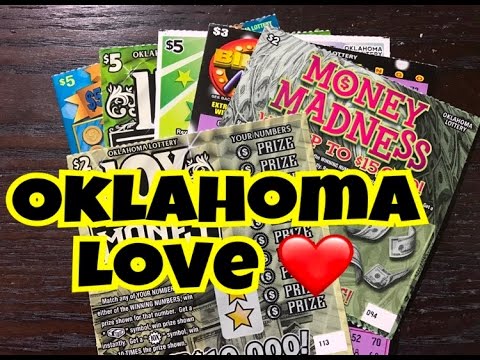 $22 Mix of Oklahoma Lottery Scratch Off Tickets