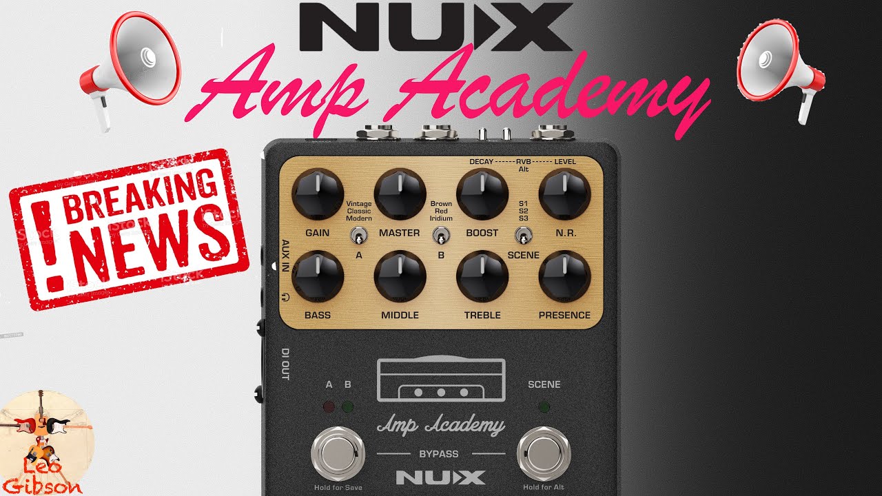 NUX NGS-6 Amp Academy - Pedala IR & Simulator amplificator