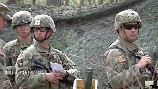 Soldiers Test For Their Expert Infantryman Badge at Fort Benning