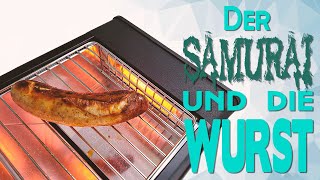 Ich packe die Wurst auf den Grill | Samurai Grill | ACTIVA Tischgrill | Elektrogrill | Bratwurst