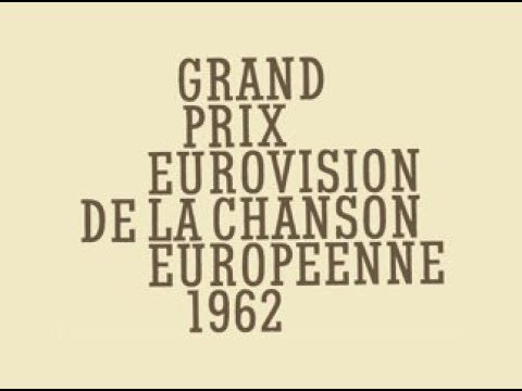 eurovision 1962 - my personal top