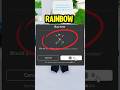 FREE RAINBOW ITEM LIMITED AND FREE ITEM ON ROBLOX 2025 Roblox