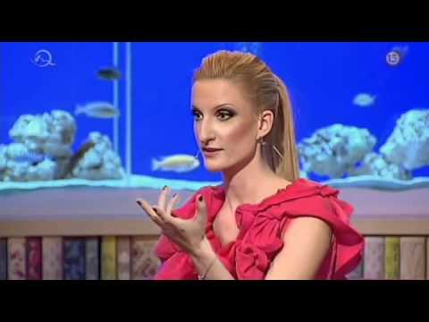 Anna Kournikova (Kurnikova) Adela Show Part1/2 (22.11.2010)