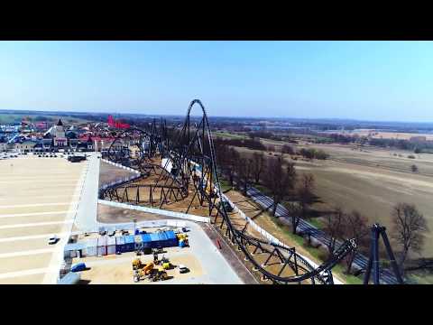 Hyperion Energylandia – Achterbahn Neuheit 2018 – Baustellen Update 07.04.2018