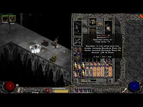 Highlight: PD2 S8 double high rune luck