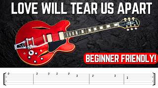 Love Will Tear Us Apart Guitar Lesson + FREE TAB PDF | Joy Division