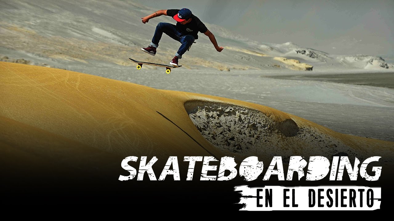 Un 'desierto patinable', el spot natural de Perú