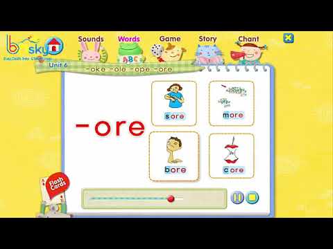Brisky English -Soundgreat3-Unit6-oke,ole,ope,ore