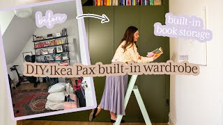 Turning An Unused Alcove Into Built-In Storage