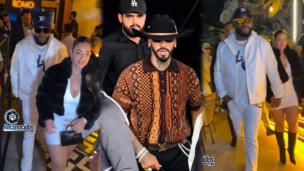 Rumor explosivo en redes: tensión entre David Ortiz y Anuel AA por supuesta situación incómoda con su esposa