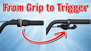 Grip Shifter to Trigger Shifter – Easy 7 Speed Upgrade