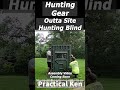 Hunting Blind Assembly - Outta Site 5 Panel Blind - Coming Soon #hunting #deerhunting #gear #blinds