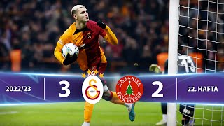 Galatasaray - HangiKredi Ümraniyespor (3-2) Highlights/Özet | Spor Toto Süper Li