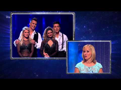 Karen And Ashley Cast Their Votes For Ray And Suzanne - Dancing On Ice