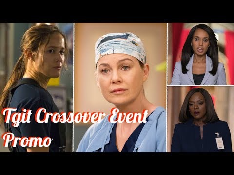 Grey's Anatomy Promo "TGIT Crossover Event" - (14x13)