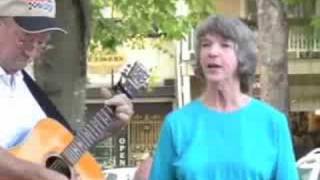 Bluegrass jam session 9a - Dahlonega, GA Courthouse Square